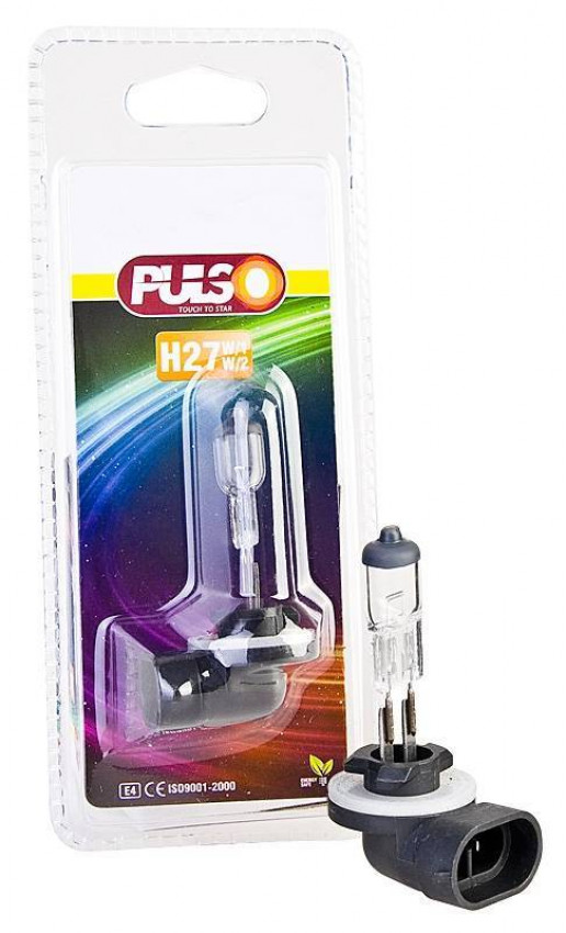 Лампа PULSO/галогенная H27W/2-881/PGJ13 12v27w/cle-LP-27881 (100) б/с