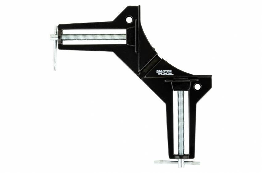 Струбцина кутова MASTERTOOL 90° ширина захвату 75 мм сила затискання 500 Н 07-0500-07-0500