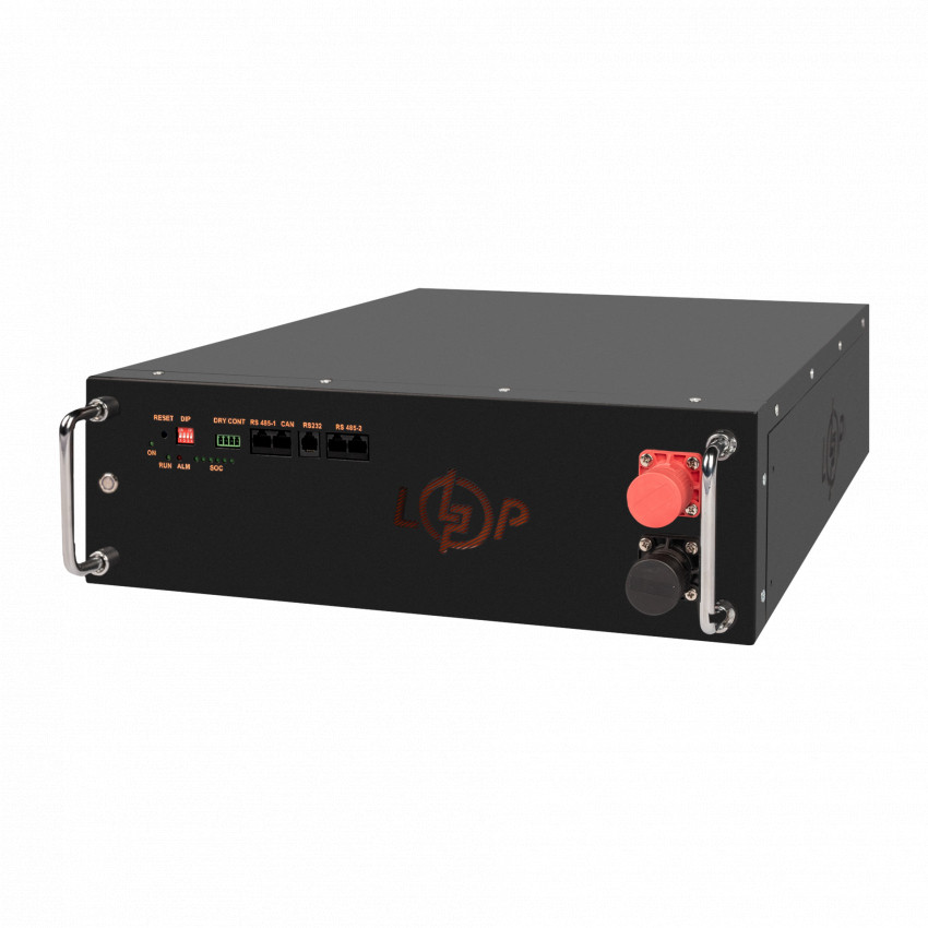 Акумулятор LP LiFePO4 51,2V - 100 Ah (5120Wh) (BMS JK 100A/50А) RM RS485/CAN BL-