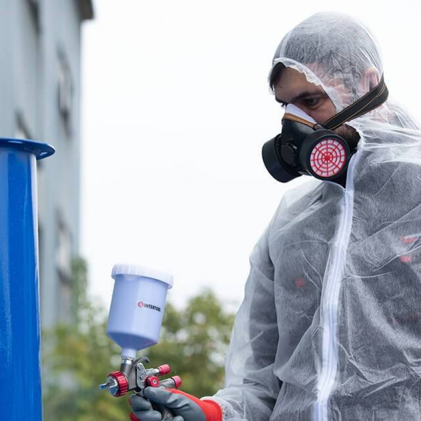 Респіратор з двома картриджами INTERTOOL SP-0028-SP-0028