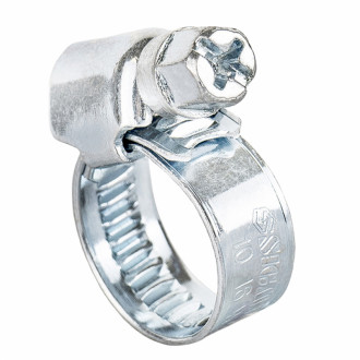 Хомут черв'ячний оцинкований 9мм D10-16мм 25шт Sigma (2511011)-[articul]