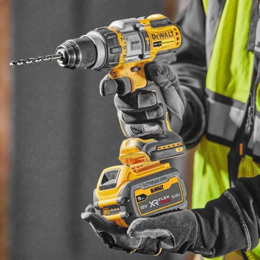 Дриль-шуруповерт акумуляторний безщітковий ударний DeWALT DCD999X1-DCD999X1