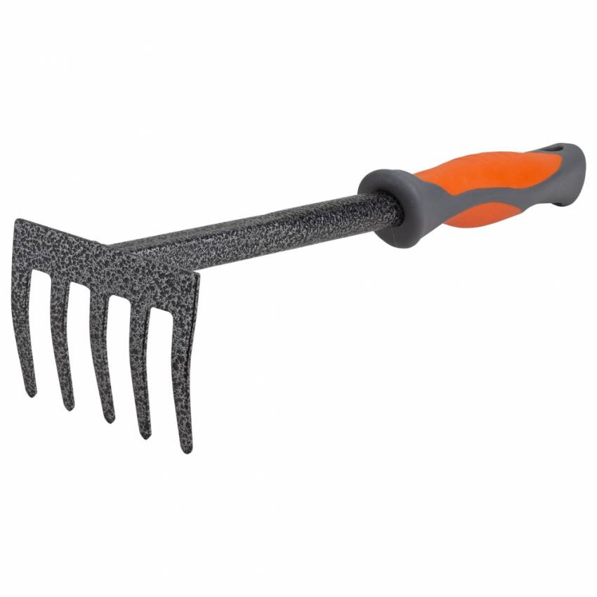 Граблі 5-ти зубні (ABS TPR) FLORA (5041944)-5041944