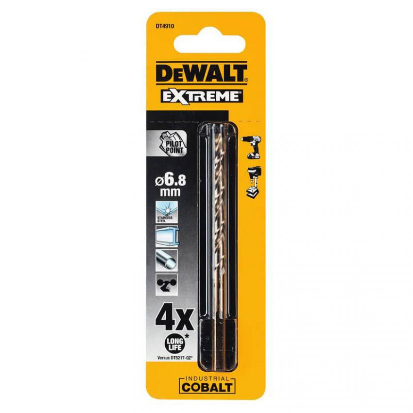 Свердло по металу DeWALT DT4910-DT4910