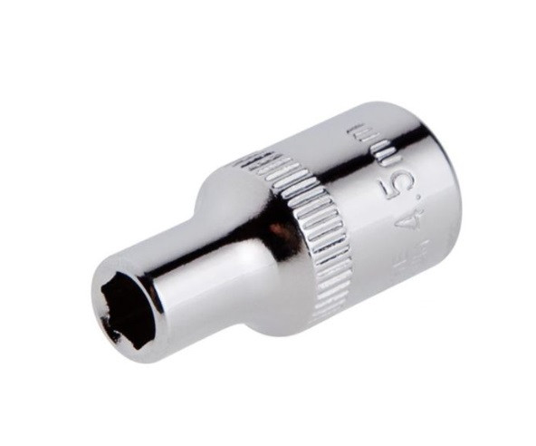 Головка шестигранна 1/4" CORONA (4.5 мм, Cr-V)-C1445