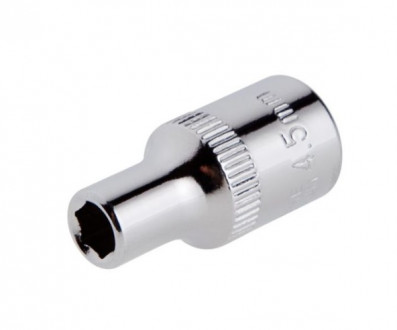 Головка шестигранна 1/4" CORONA (4.5 мм, Cr-V)-[articul]