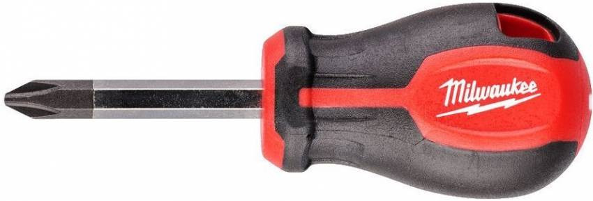 Магнітна викрутка MILWAUKEE з тригранною рукояткою PH2x45-4932471787