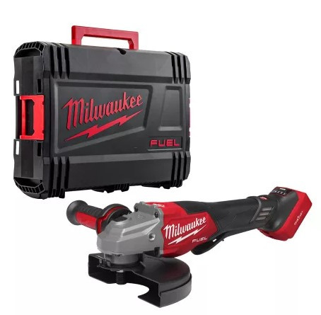 Шліфмашина кутова акумуляторна MILWAUKEE, M18 FHSAGO180VXPDB2-0X, Ø180мм (HDкейс)-4933498942