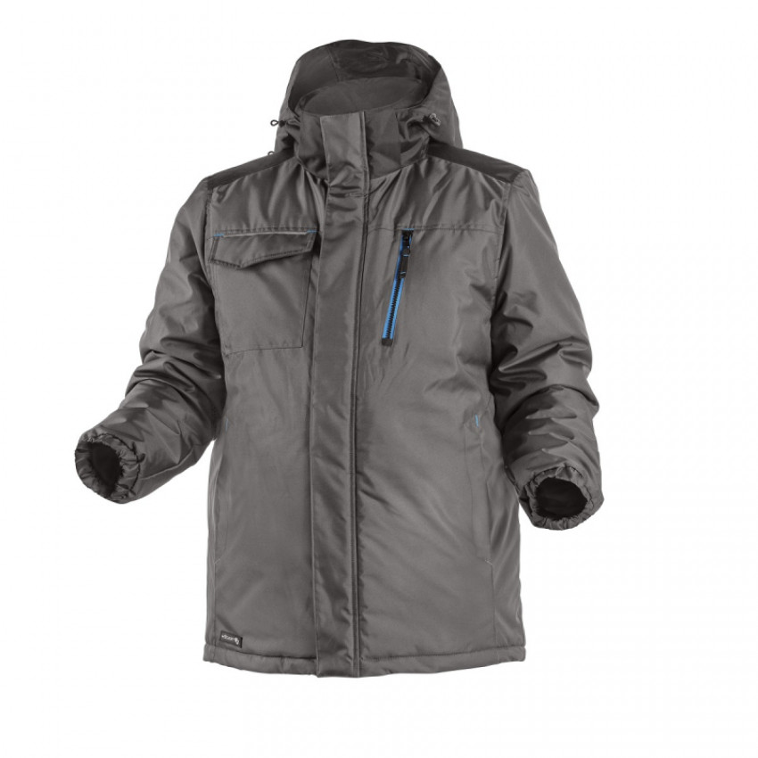 Kуртка утеплена REN, графіт HOEGERT L HT5K241-L-HT5K241-L