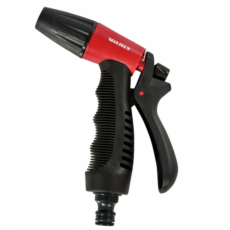 Пістолет-розпилювач 3-позиційний + адаптер з нарізкою 1/2″, 3/4″ та 2 конектори для шланга 1/2″ Vit-191514