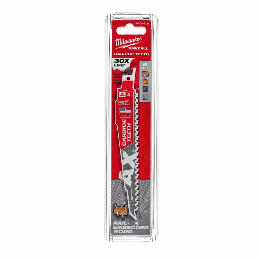 Полотно для шаб. пилки TСT AX MILWAUKEE, 150мм-48005221