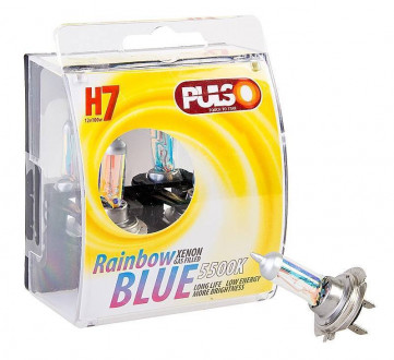 Лампи PULSO/галогенні H7/PX26D 12v100w rainbow bl-[articul]