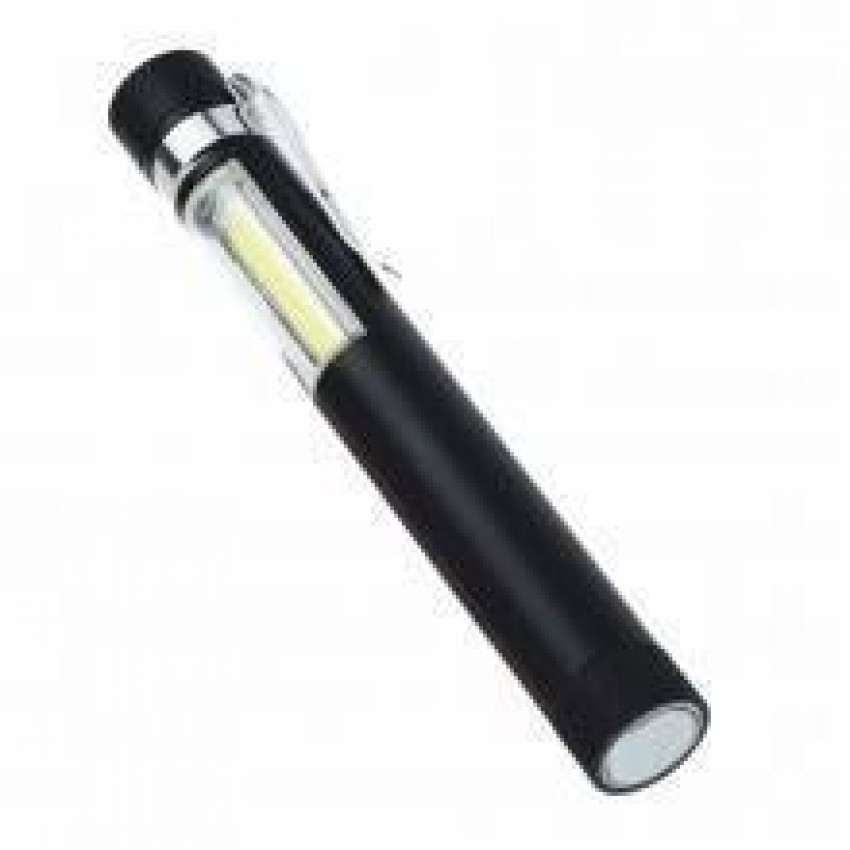 Ліхтарик RIGHT HAUSEN MAGNET METAL 2W COB LED 1*AAA чорний (400 ящ) NEW-HN-312062