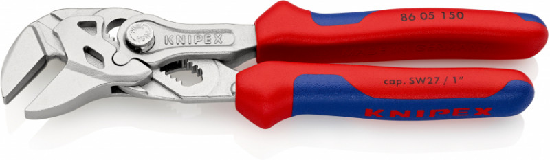 Переставні кліщі-гаєчний ключ KNIPEX 86 05 150 SB-86 05 150 SB