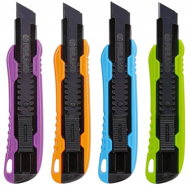 Ніж будівельний 18 мм FINLAND 2013F-2013F