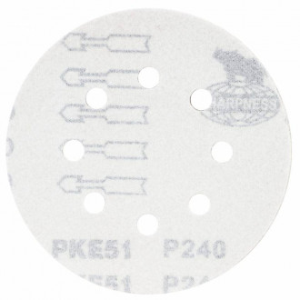 Шліфувальне коло 8 отворів Ø125мм P240 (10шт) Sigma (9122711)