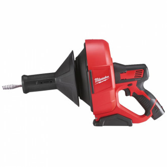 Акумуляторна прочисна машина MILWAUKEE M12 BDC8-202C (трос, внутрішній барабан,2 акумул. Х 2Аг, ємні-[articul]