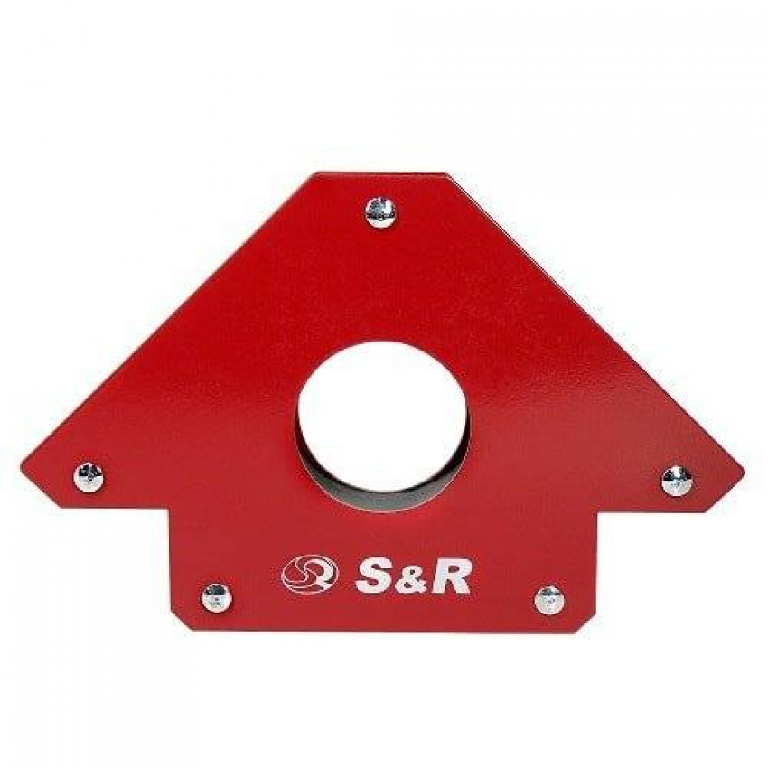 S&R Магнітний тримач для зварювання 34кг кутовий 45˚,90˚,135˚-290101125