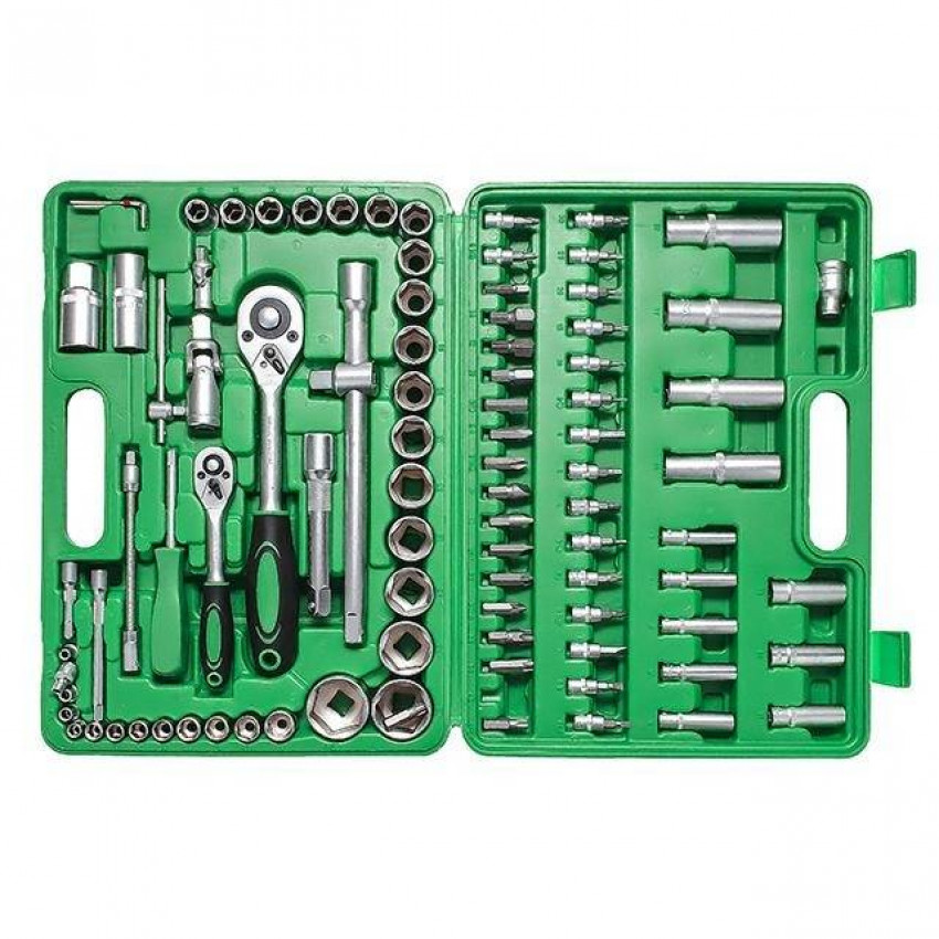 Набір інструментів 1/2 "& 1/4" 94 од INTERTOOL ET-6094SP-ET-6094SP