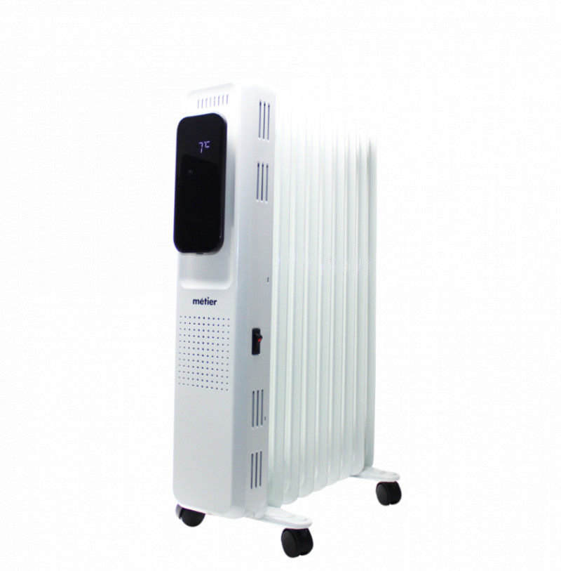 Радіатор масляний 2000Вт, 3 реж.потужності, електронне керування, програмування температури та часу роботи, пульт ДК, керування смартфоном через Wi Fi-ORE2000-9RC