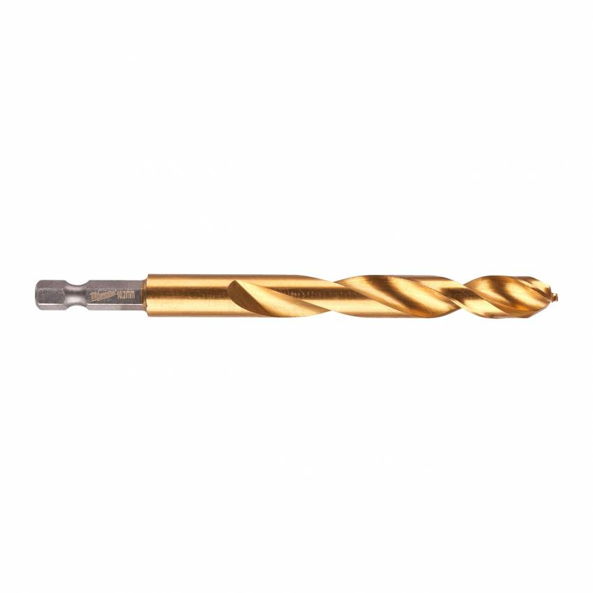 свердло по металлу Milwaukee RedHEX HSS-G TiN. 10.2мм (1 шт)-4932471090