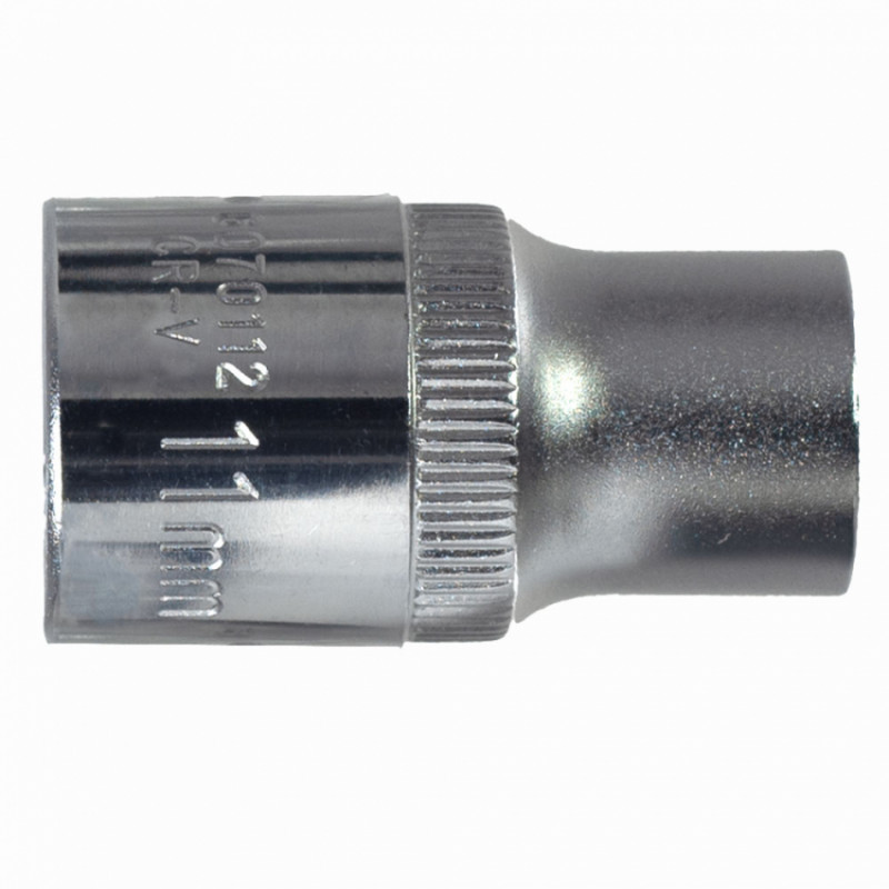 Насадка шестигранна коротка 1/2" 11мм CrV ULTRA (6070112)-6070112