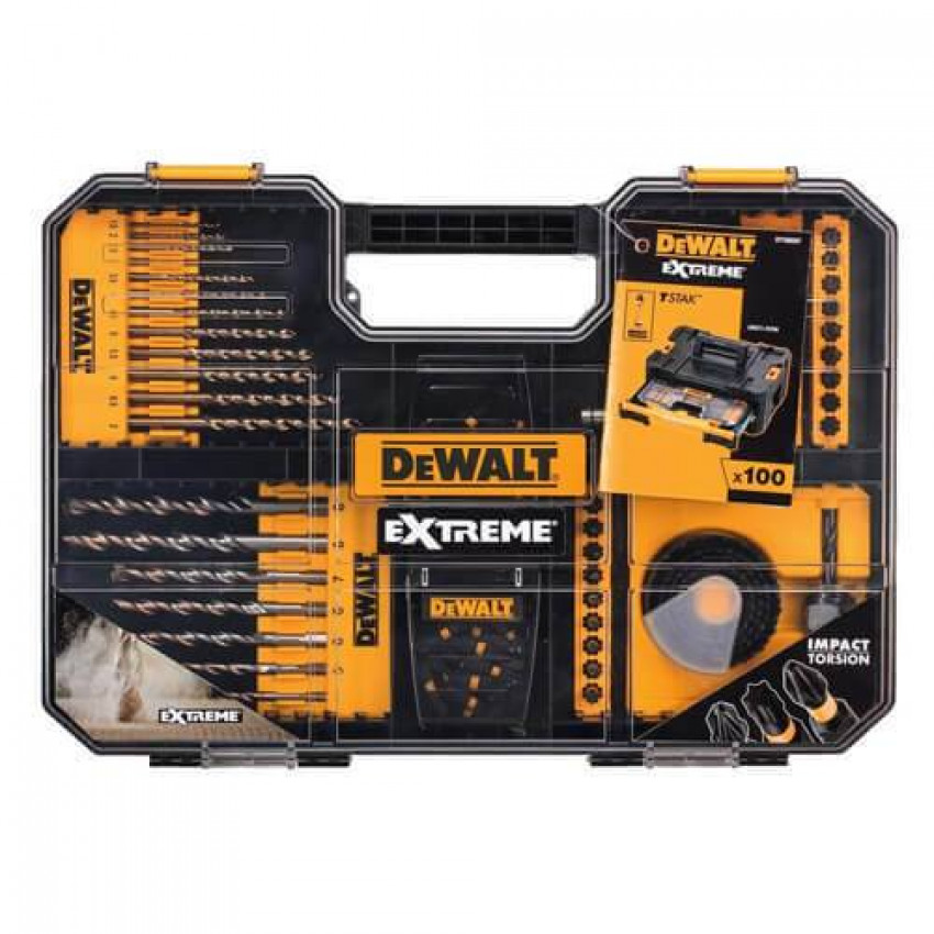 Набір біт та свердлів DeWALT DT70620T-DT70620T