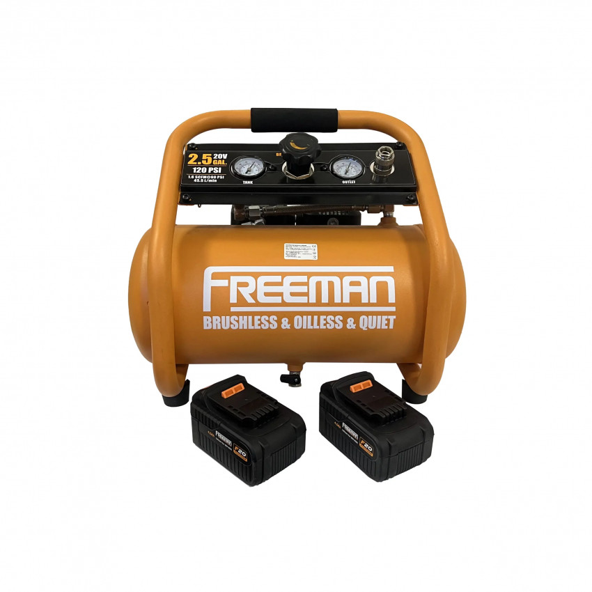 Акумуляторний компресор на 10 л Freeman LK10L (PE20VSC25G) 4,0 Ah-LK10L (PE20VSC25G)