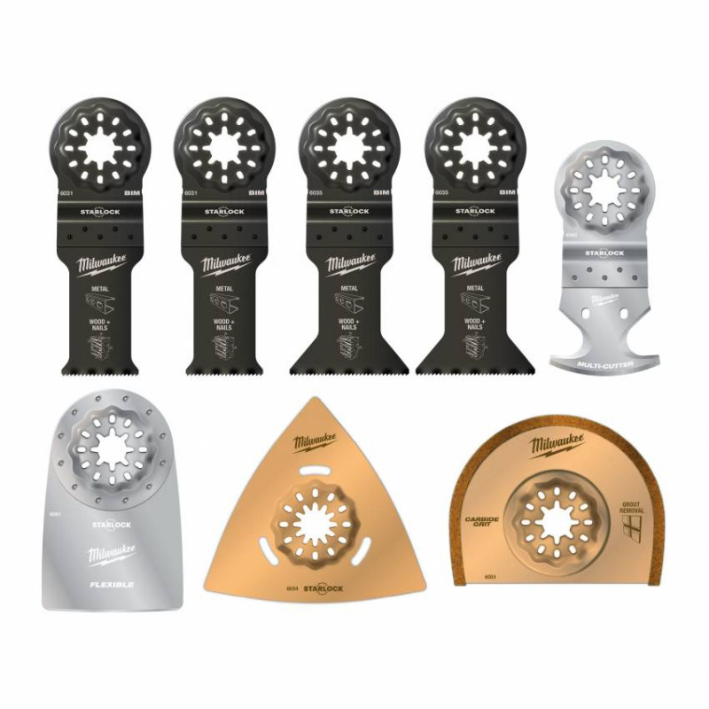 Полотно BiM STARLOCK MILWAUKEE для б/функціонального інструмента, 35x42мм/3С (деревина) 2-48906017