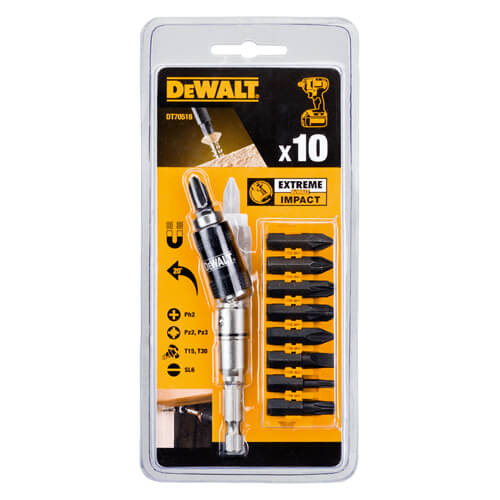 Набор бит DeWALT для шуруповертов/гайковертов Stanley Black&Decker DT70518-DT70518