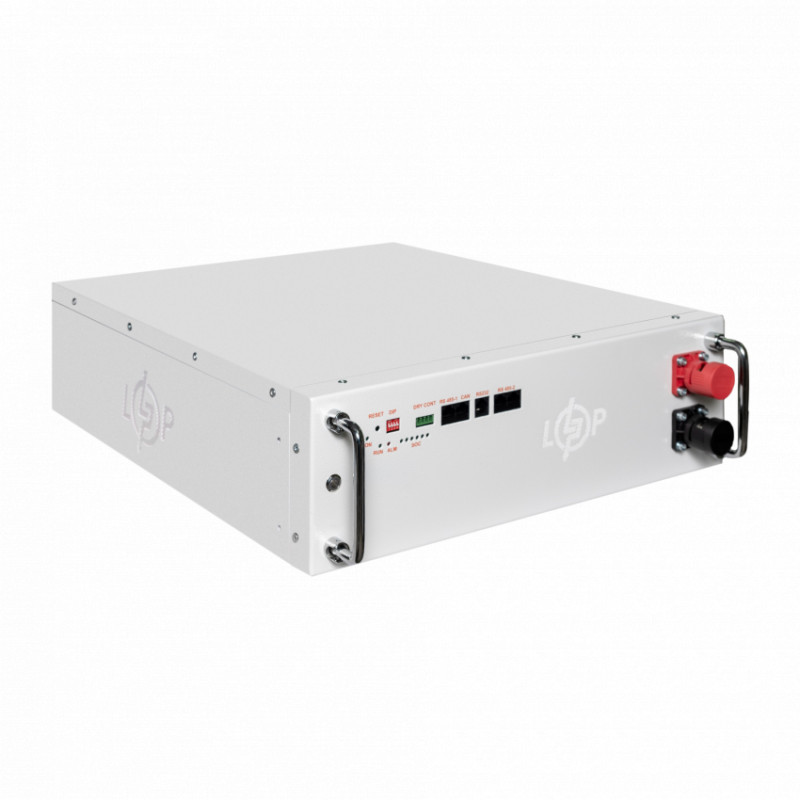 Акумулятор LP LiFePO4 25,6V - 200 Ah (5120Wh) (BMS JK 150A/100А) RM RS485/CAN WH-LP38179