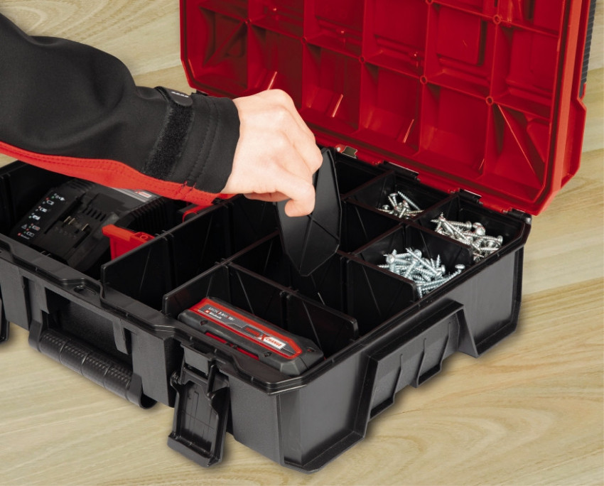 Набір пластикових відсіків для кейсу Einhell Plastic Compartments Set (4540012)-