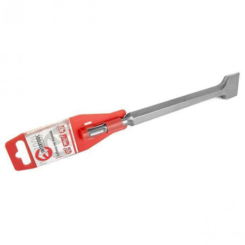 Зубило плоске SDS-PLUS 17х280х40 мм INTERTOOL SD-0415-SD-0415