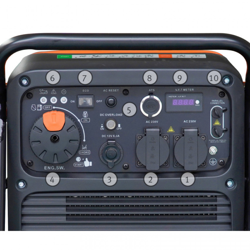 PG-I 41 SE HC Генератор бензиновий UNICRAFT  Тип запуску електростартер-6707241