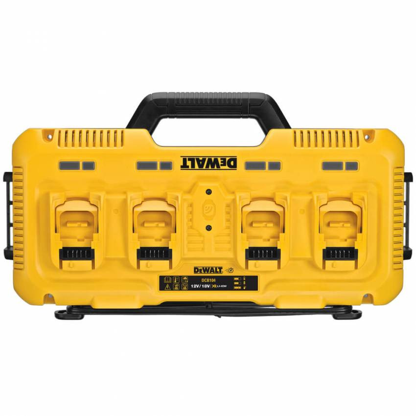 Зарядний пристрій 4-х портовий DeWALT DCB104-DCB104