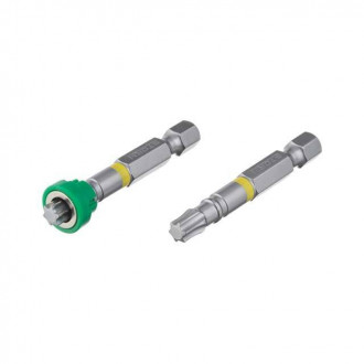 Комплект насадок викруткових Torx з обмежувачем T30, S2, 2 од., STORM INTERTOOL VT-0232-[articul]