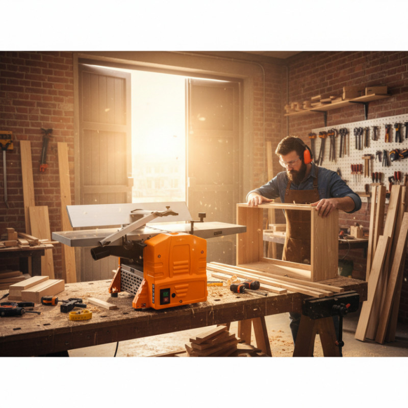 Фугувально-рейсмусовий верстат PT250A 1500Вт ( 2 в 1)-PT250A