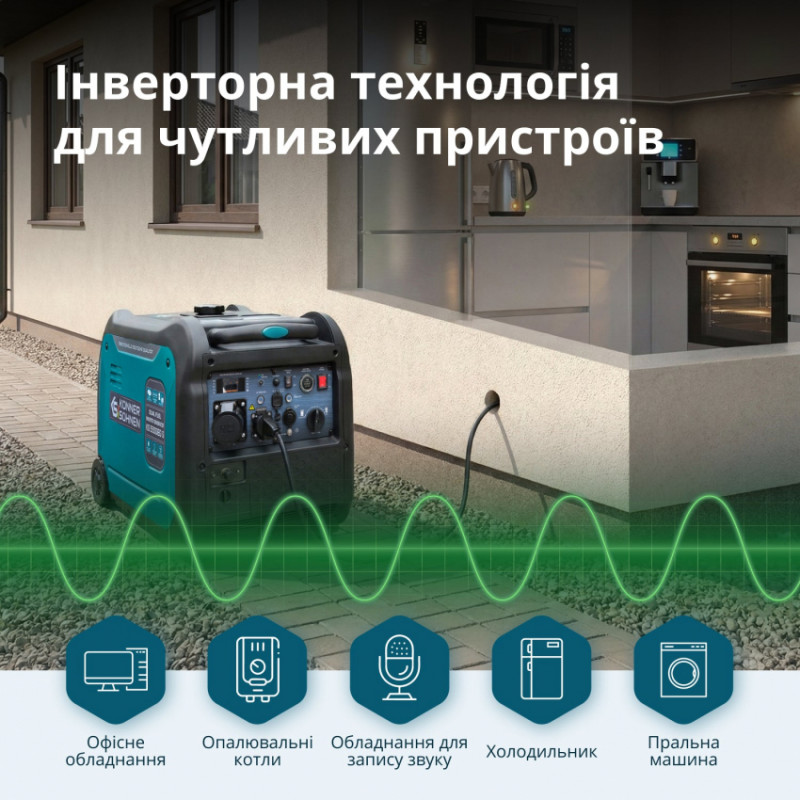 Інверторний газобензиновий генератор KS 5500iEG S-KS 5500iEG S
