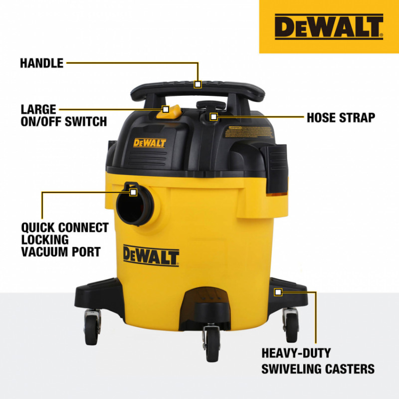 Пилосос мережевий DeWALT DXV20PC-DXV20PC