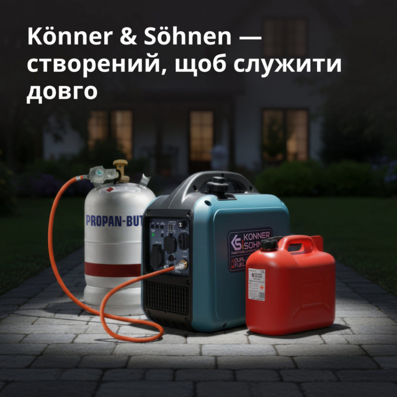 Інверторний Генератор (газ/бензин) KS 1900iG S-KS 1900iG S