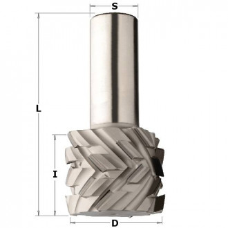 DTJ Фреза DIA D=50 I=28 L=85 S=25x55 RH Z=3+3 40 градусів.-[articul]