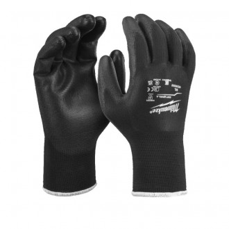 Рукавички робочі GENERAL 11/XXL - 12 пар MILWAUKEE 4932493242-[articul]