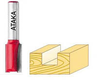 Фреза Атака 022120В-3 пазовая прямая с подрезателем  Ø 12х12 мм-022120В-3