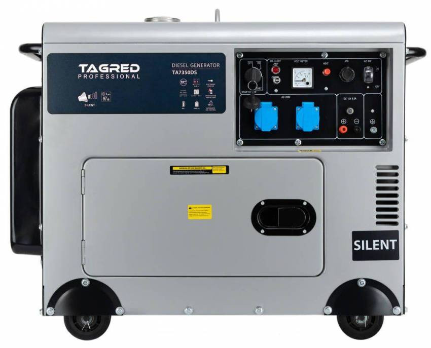 Дизельний генератор TAGRED TA7350DS-TA7350DS