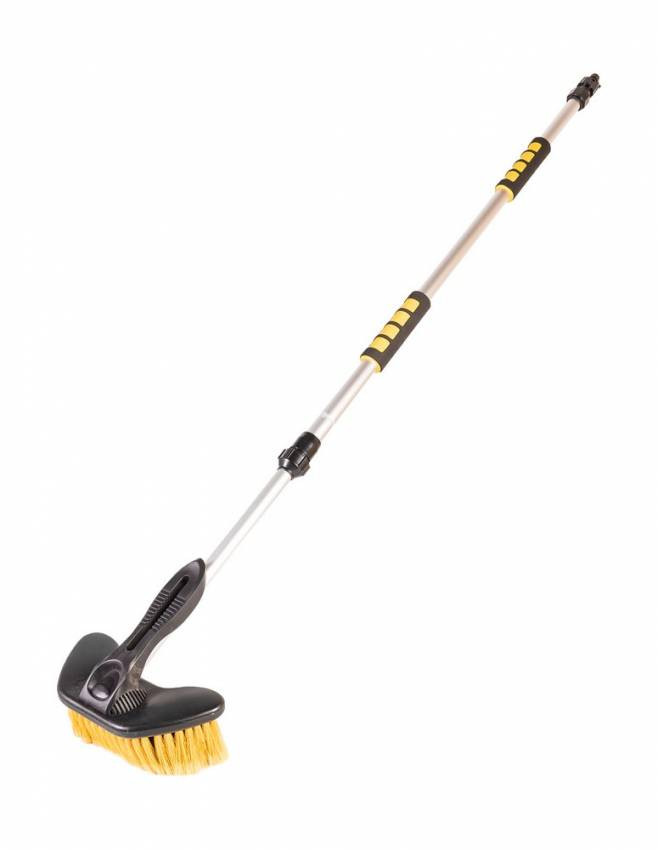 Щітка автомобільна телескопічна MASTERTOOL з клапаном 200 мм L 1070-1680 мм 84-0017-84-0017