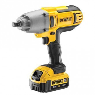 Гайковерт ударний DeWALT XR 18В, 418Нм, 1/2&quot;, 2 акк. Li-Ion, 4.0А/год, з/в, валіза-[articul]