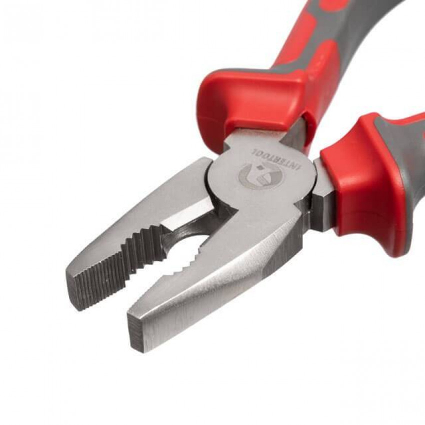 Плоскогубці 160 мм, С55 INTERTOOL HT-0104-HT-0104