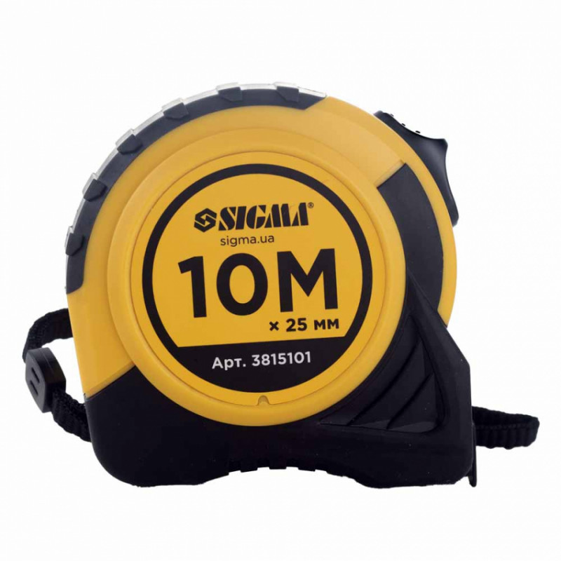 Рулетка shiftlock 10 м * 25 мм Sigma (3815101)-3815101