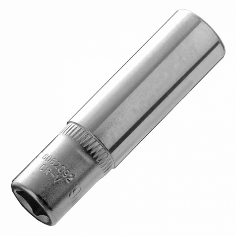 Насадка шестигранна довга 1/4" 9мм CrV Ultra (6062092)-6062092