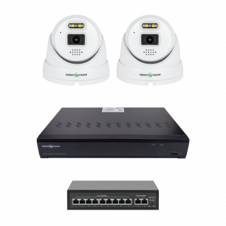 Комплект відеоспостереження на 2 камери GV-IP-K-W101/2 5MP (Ultra AI)-[articul]